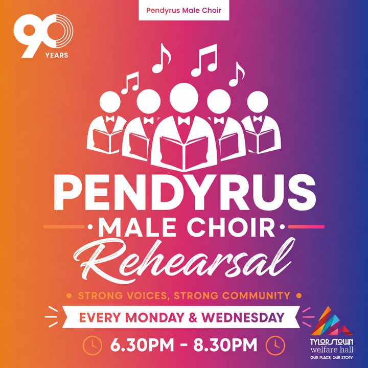 Pendyrus Mail Choir Rehearsal